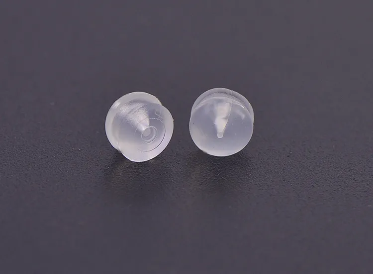 Silicone Ear Nuts Post Stopper Earring Findings Round Transparent Clear Earring  Backs Stoppers DIY Jewelry Components Earnuts Stud From Giftvinco13, $0.05